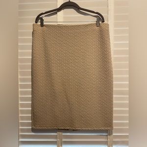 NYCC Khaki Pencil Skirt, Size L